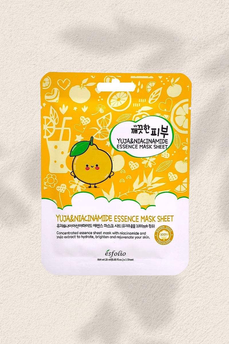 Masque en tissu Yuja et Niacinamide