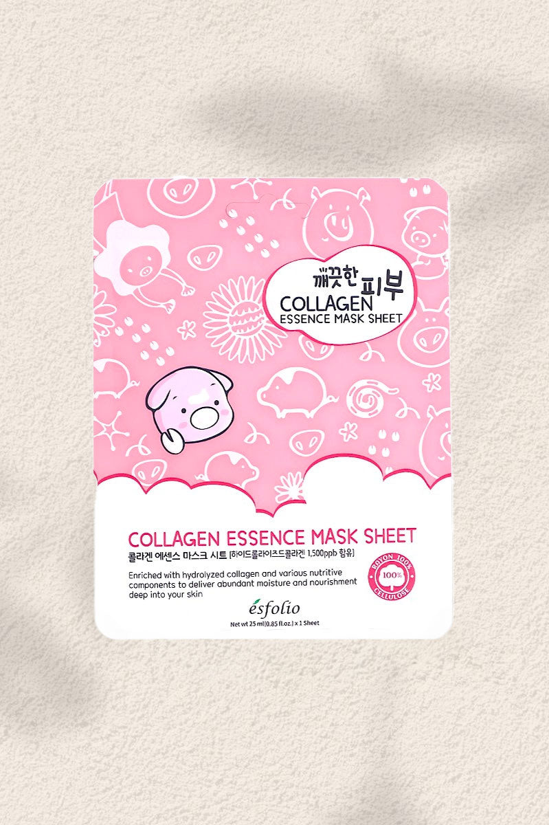 Masque en tissu au collagène