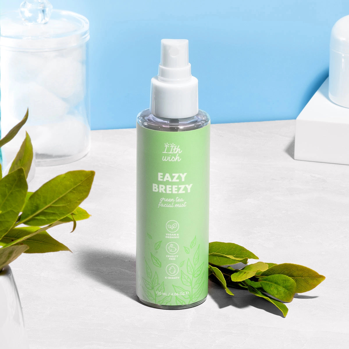 Brume pour le visage au thé vert - Eazy Breezy