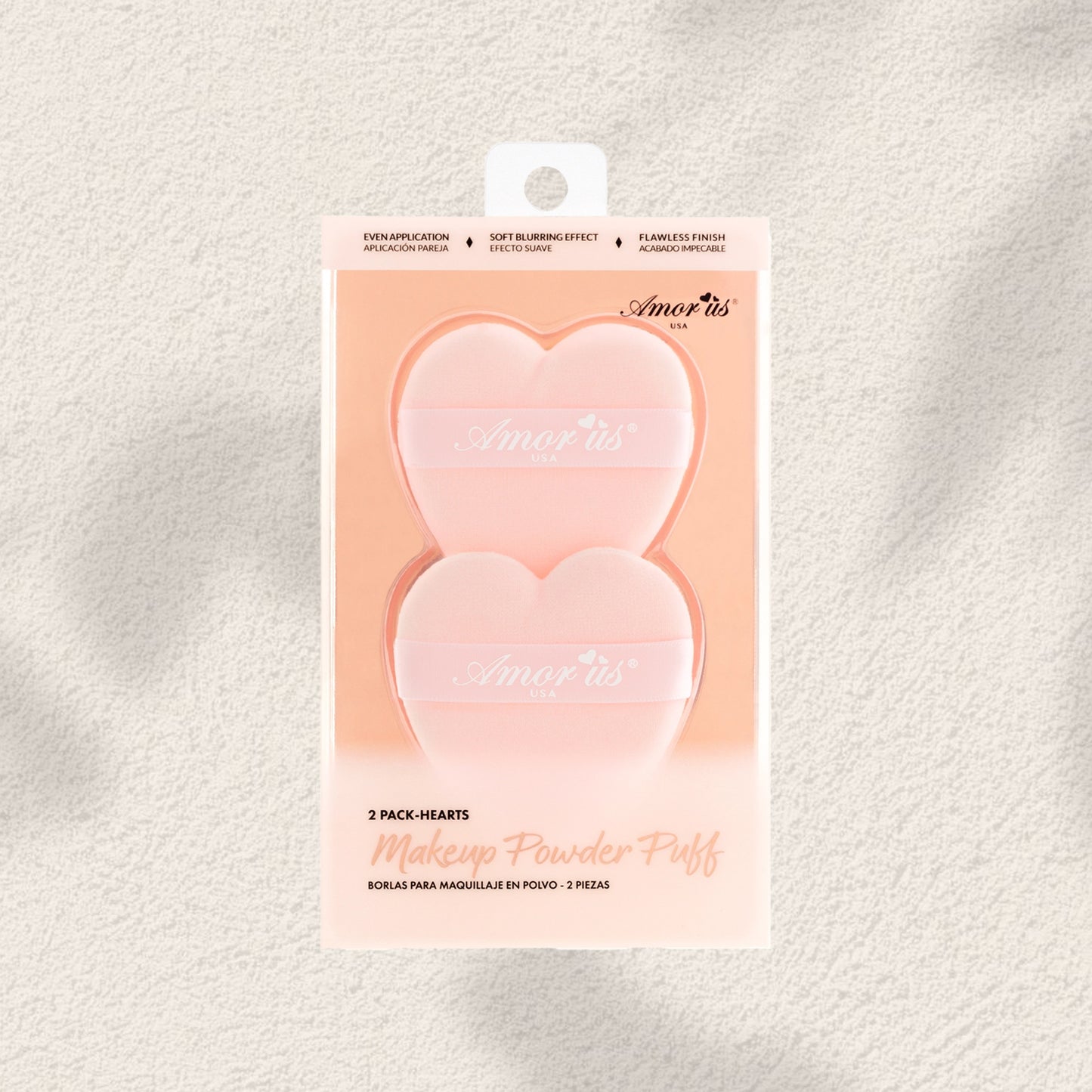 Lot de deux houpettes - Puff Heart