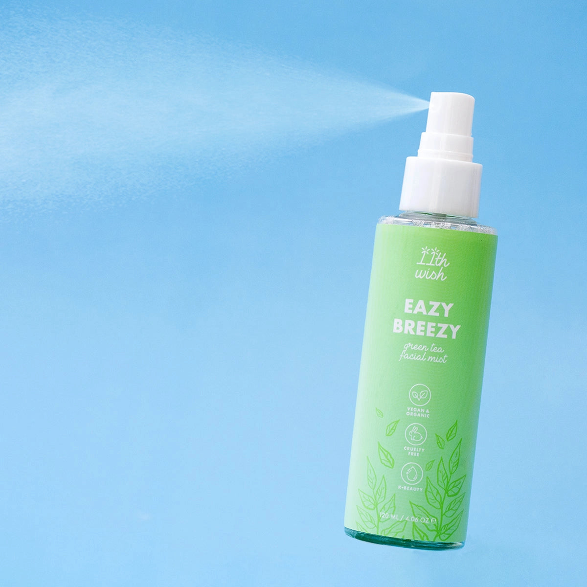 Brume pour le visage au thé vert - Eazy Breezy