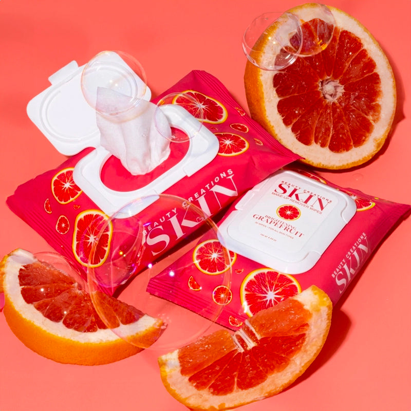 Lingettes démaquillantes au pamplemousse