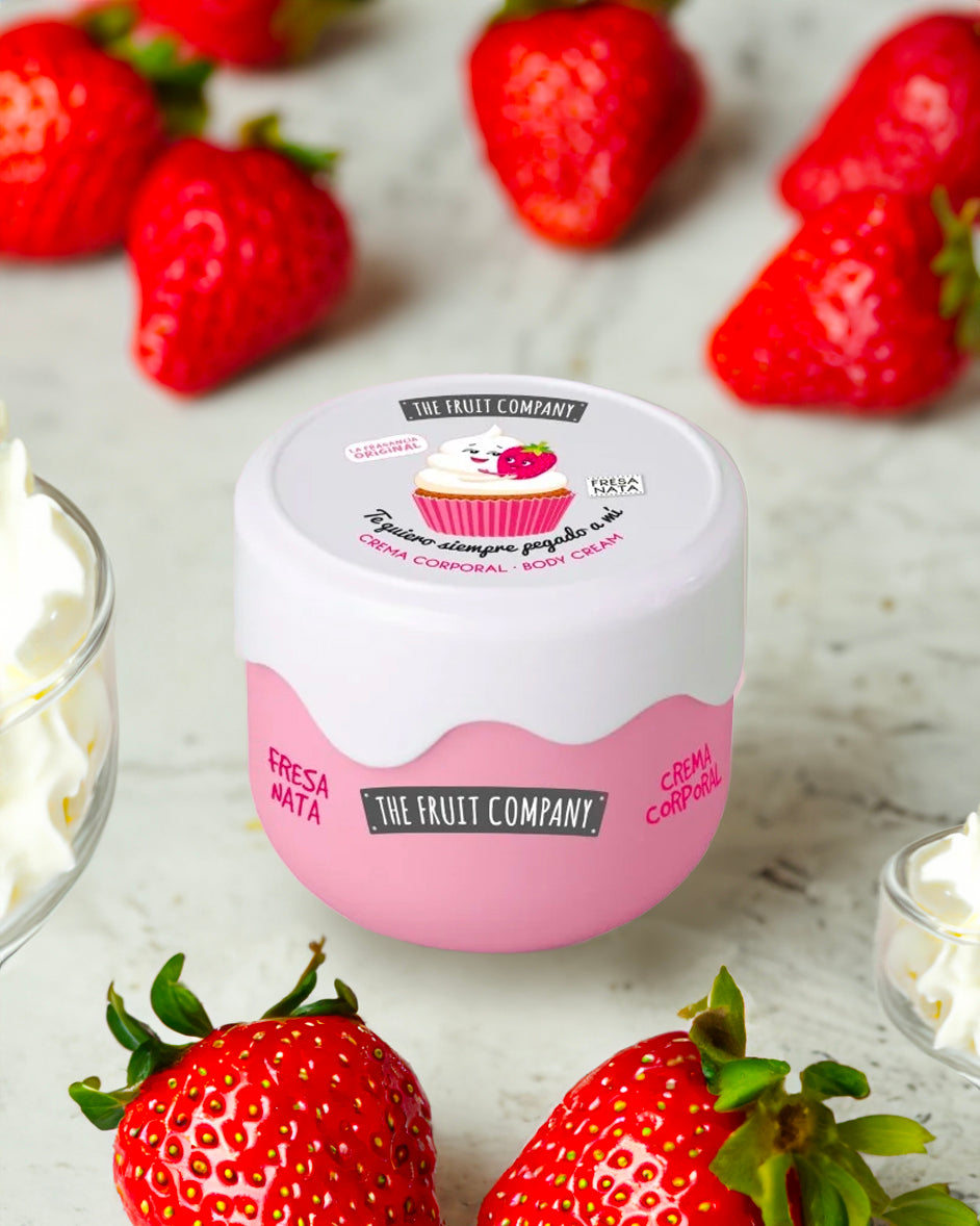 Crème pour le corps - Fraise Chantilly